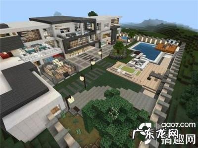 我的世界别墅设计图