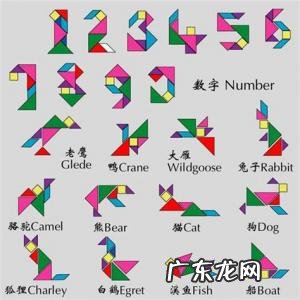 七巧板的拼法大全