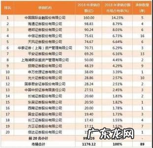 中国证券公司排名