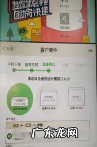 丰巢寄快递怎么寄