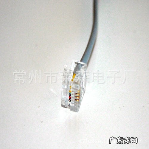 二芯电话线接法