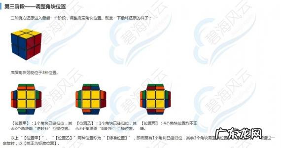 二阶魔方新手图解