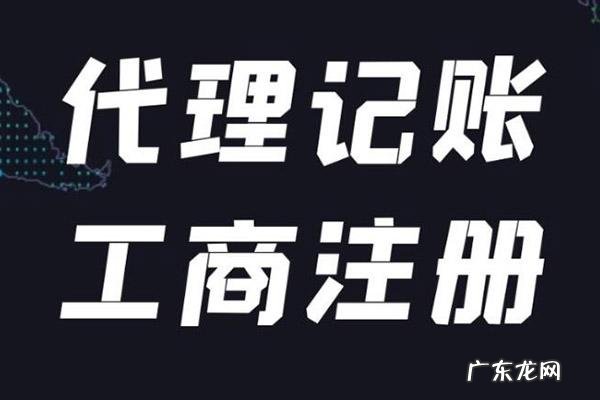 代理记账的业务范围