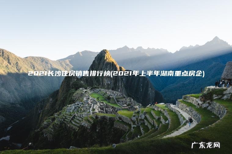 2021年上半年湖南重点房企 2021长沙住房销售排行榜