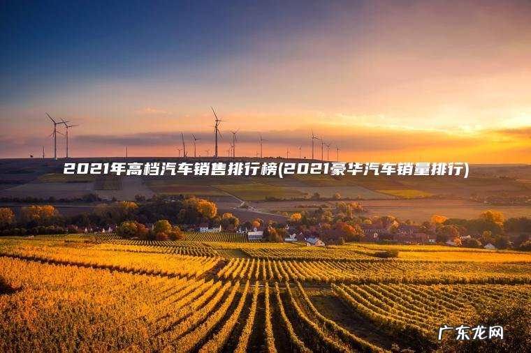 2021年高档汽车销售排行榜(2021豪华汽车销量排行)