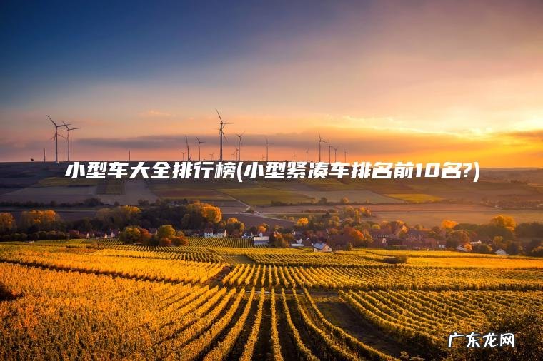 小型车大全排行榜(小型紧凑车排名前10名?)