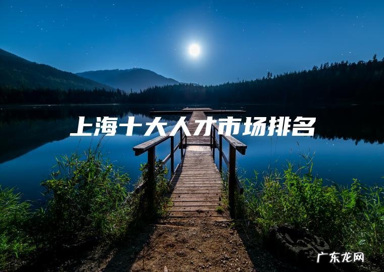 上海十大人才市场排名