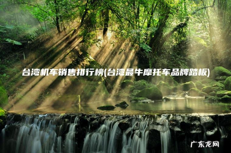 台湾机车销售排行榜(台湾最牛摩托车品牌踏板)