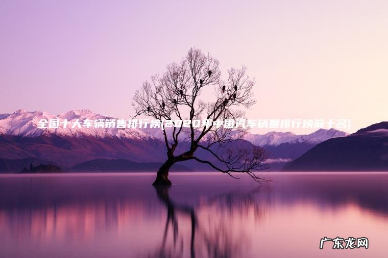 全国十大车辆销售排行榜(2020年中国汽车销量排行榜前十名)