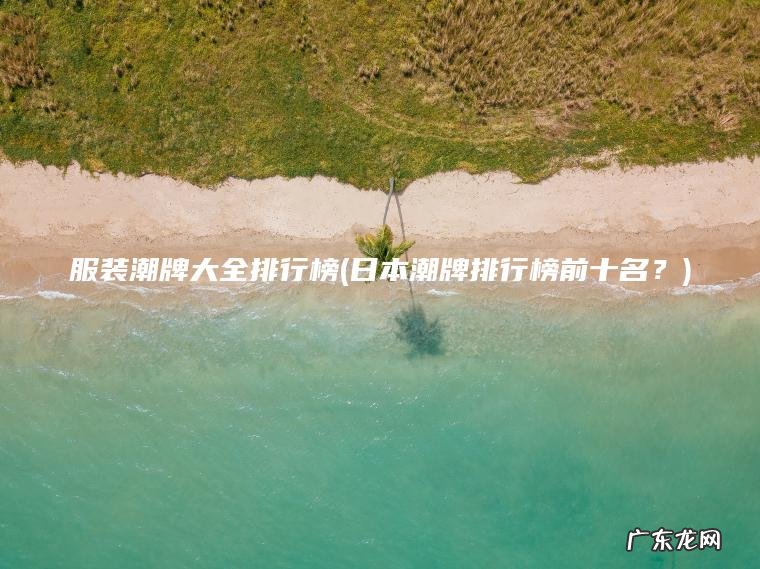 服装潮牌大全排行榜(日本潮牌排行榜前十名？)