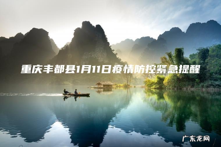 重庆丰都县1月11日疫情防控紧急提醒