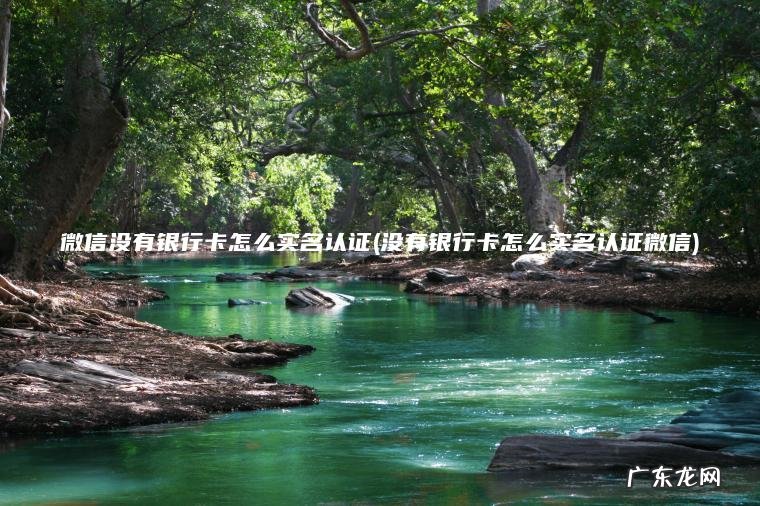 微信没有银行卡怎么实名认证(没有银行卡怎么实名认证微信)