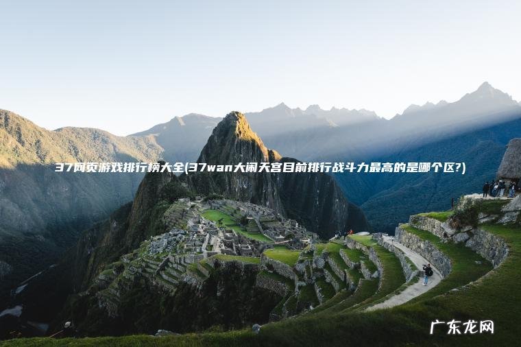 37网页游戏排行榜大全(37wan大闹天宫目前排行战斗力最高的是哪个区?)