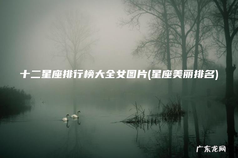 十二星座排行榜大全女图片(星座美丽排名)