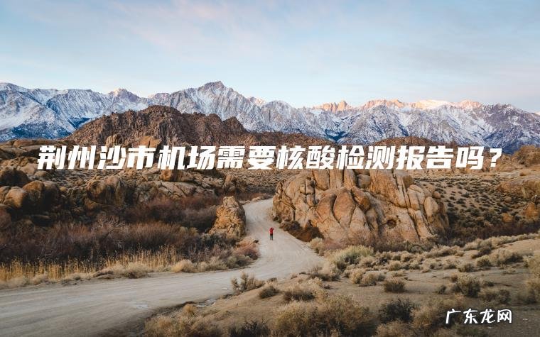 荆州沙市机场需要核酸检测报告吗？