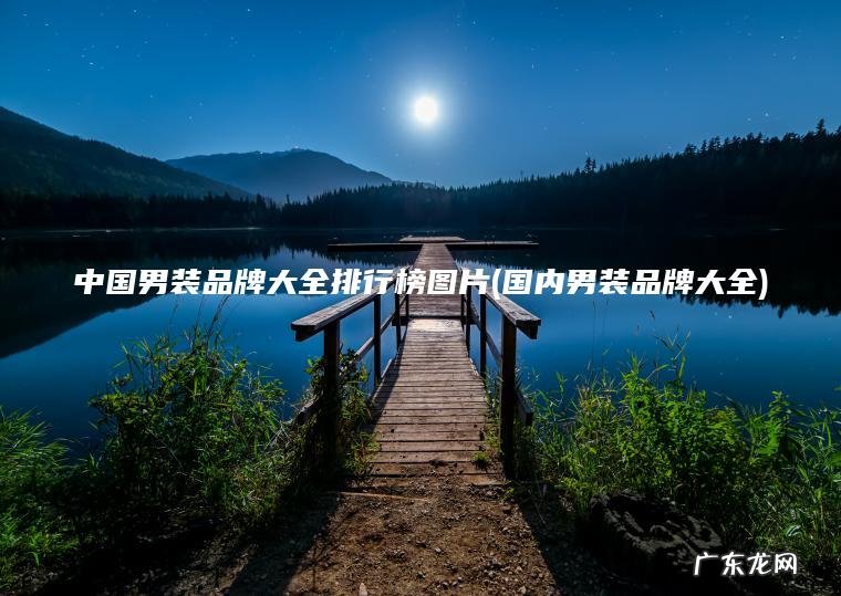 中国男装品牌大全排行榜图片(国内男装品牌大全)
