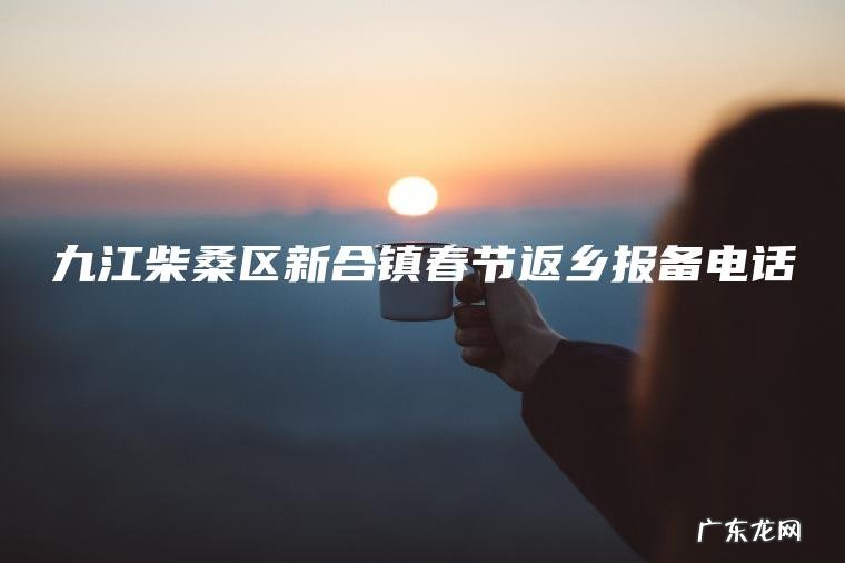 九江柴桑区新合镇春节返乡报备电话