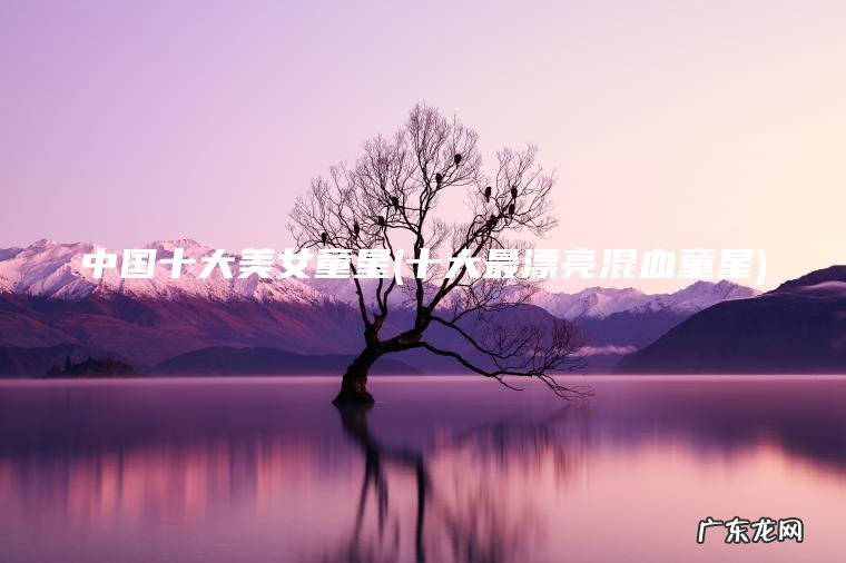 中国十大美女童星(十大最漂亮混血童星)