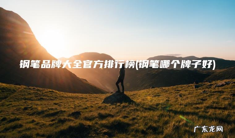 钢笔品牌大全官方排行榜(钢笔哪个牌子好)