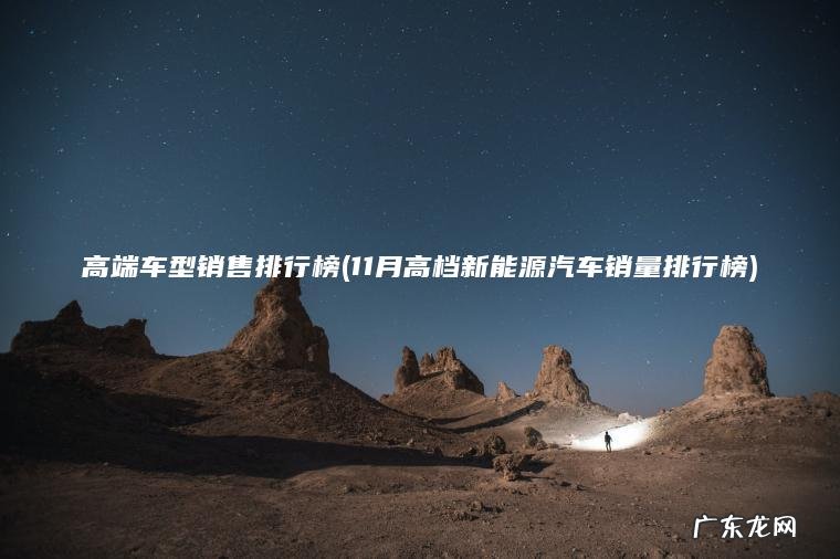 高端车型销售排行榜(11月高档新能源汽车销量排行榜)