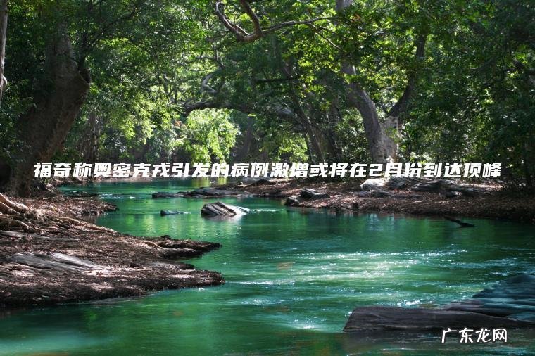 福奇称奥密克戎引发的病例激增或将在2月份到达顶峰