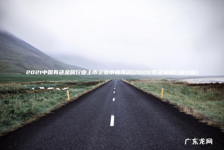 2021中国有色金属行业上市企业市值排名(2020有色金属行业分析)