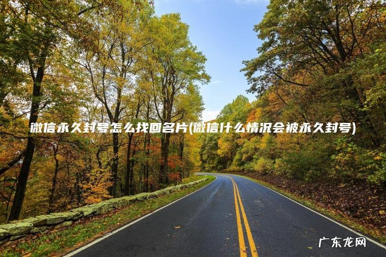 微信永久封号怎么找回名片(微信什么情况会被永久封号)