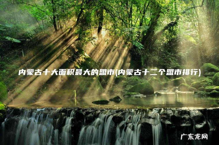 内蒙古十大面积最大的盟市(内蒙古十二个盟市排行)