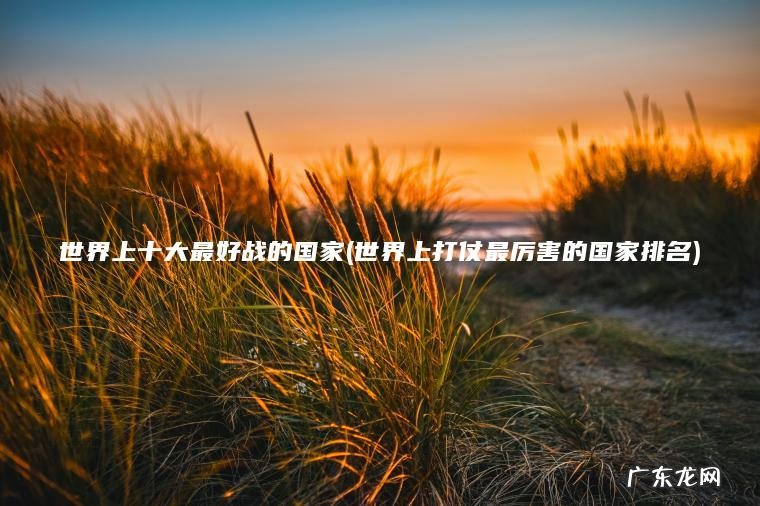 世界上十大最好战的国家(世界上打仗最厉害的国家排名)
