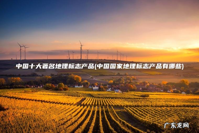 中国十大著名地理标志产品(中国国家地理标志产品有哪些)