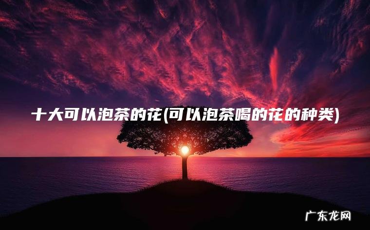 十大可以泡茶的花(可以泡茶喝的花的种类)