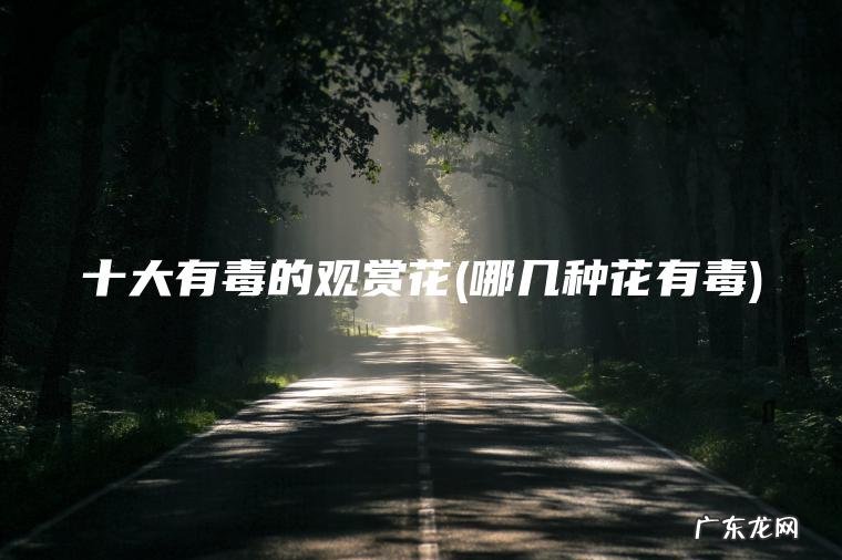 十大有毒的观赏花(哪几种花有毒)