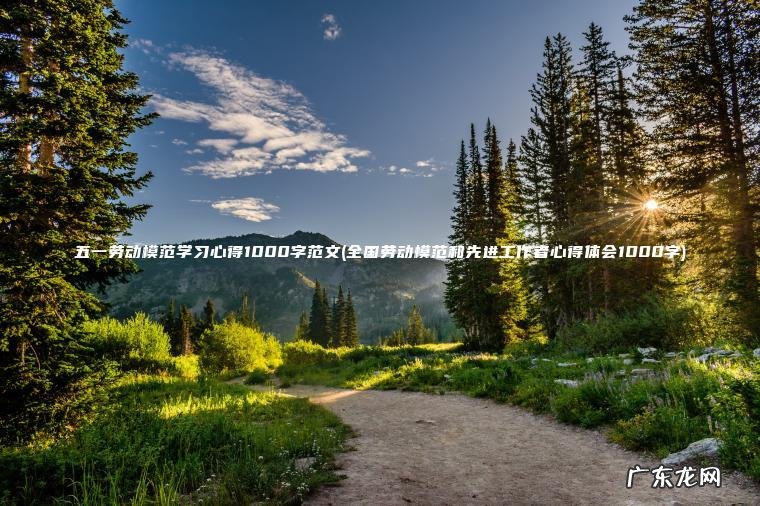 全国劳动模范和先进工作者心得体会1000字 五一劳动模范学习心得1000字范文