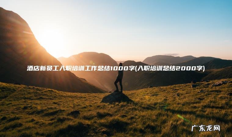 酒店新员工入职培训工作总结1000字(入职培训总结2000字)
