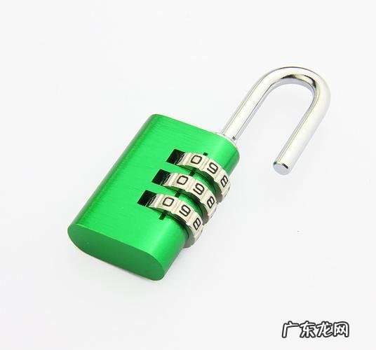 4位滚轮密码锁咋开图解