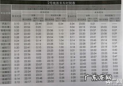 北京地铁几点开