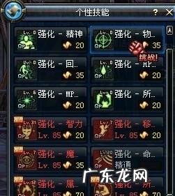 地下城阿修罗加点