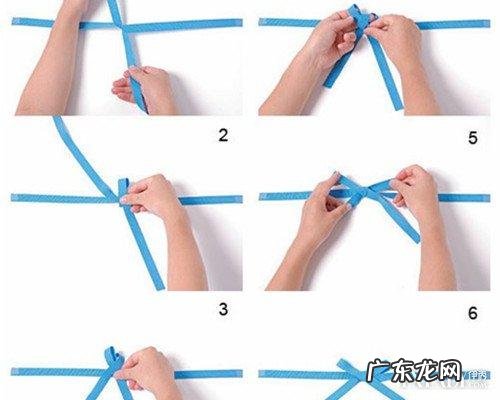蝴蝶结的系法图解