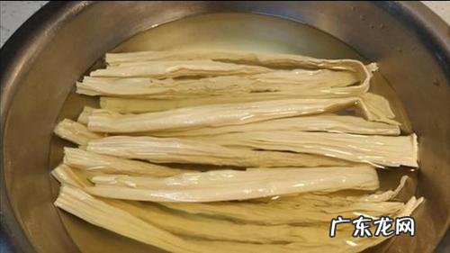三分钟泡发腐竹