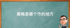 黄梅县是什么地方 黄梅是哪个市的地方