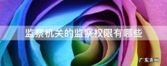 监察机关的监察权限有哪些措施 监察机关的监察权限有哪些