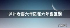 泸州老窖六年陈和六年窖区别 泸州六年陈和六年窖有什么区别?