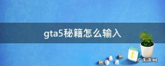 gta5秘籍怎么输入横杠 gta5秘籍怎么输入