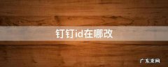 在钉钉里怎么改名 钉钉id在哪改