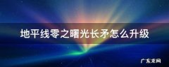 地平线零之曙光长矛怎么升级紫色 地平线零之曙光长矛怎么升级