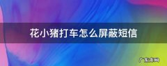 花小猪打车怎么屏蔽短信 花小猪打车天天发短信怎么屏蔽