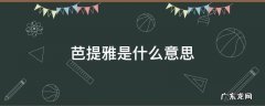 芭提雅是什么意思 梦幻芭提雅是什么意思