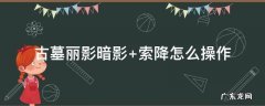 古墓丽影暗影巨蛇之首转盘怎么过 古墓丽影暗影