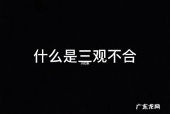 三观不合是指哪三观分别是什么意思,三观不合指的是哪三关