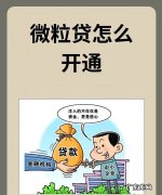 微粒贷是怎么样开通的,微粒贷怎么开通